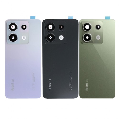 Takakuori Xiaomi Redmi Note 13 Pro 5G -puhelimeen, Midnight Black (kameralasilla), OEM