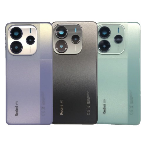 Takakuori Xiaomi Redmi Note 14 5G -puhelimeen, musta (kameralasilla), OEM