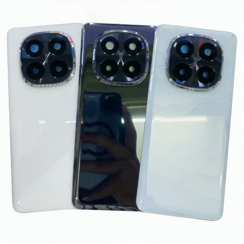 Takakuori Xiaomi Redmi Note 14 Pro+ 4G -puhelimeen, musta (kameralasilla), OEM