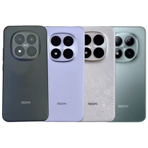 Back Cover Compatible With Xiaomi Redmi Note 15 Pro+ 4G /  Black / (with camera lens) OEM