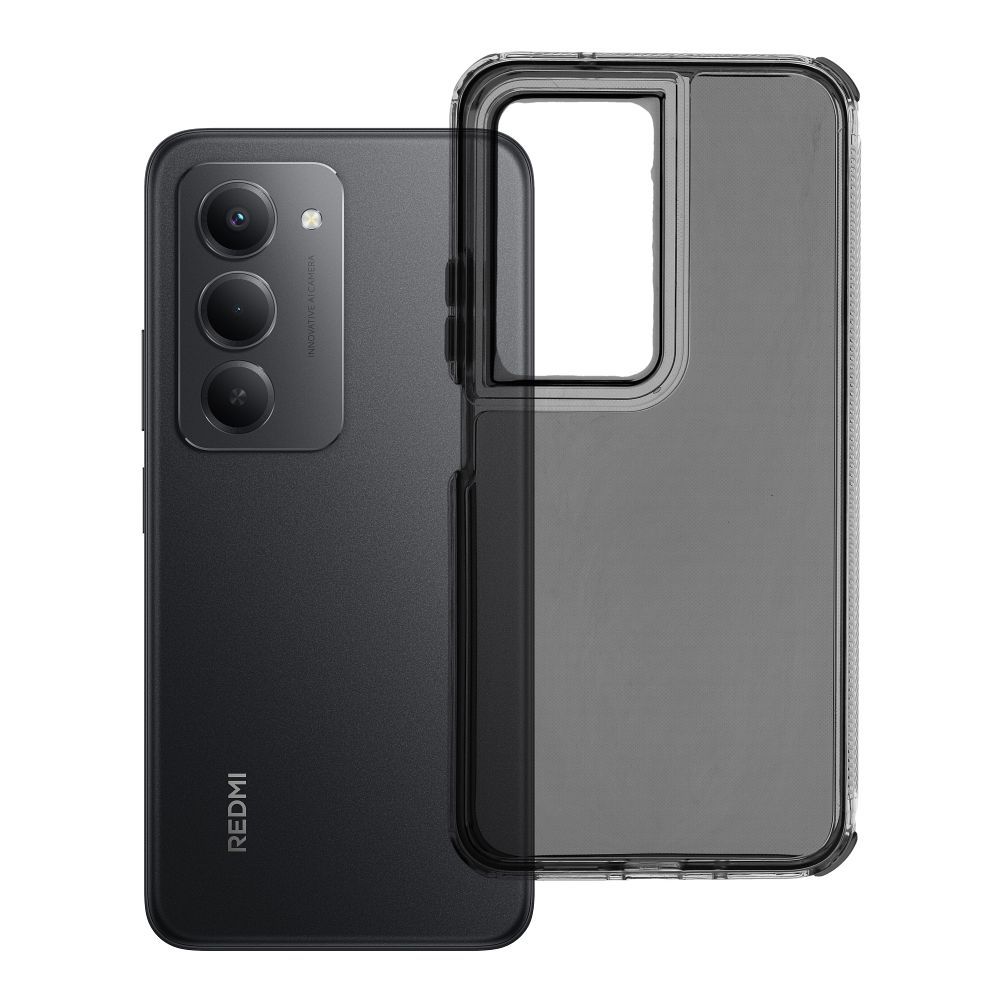 Suojakuori Xiaomi Redmi 15 4G / 5G (169mm):lle Matrix Clear musta
