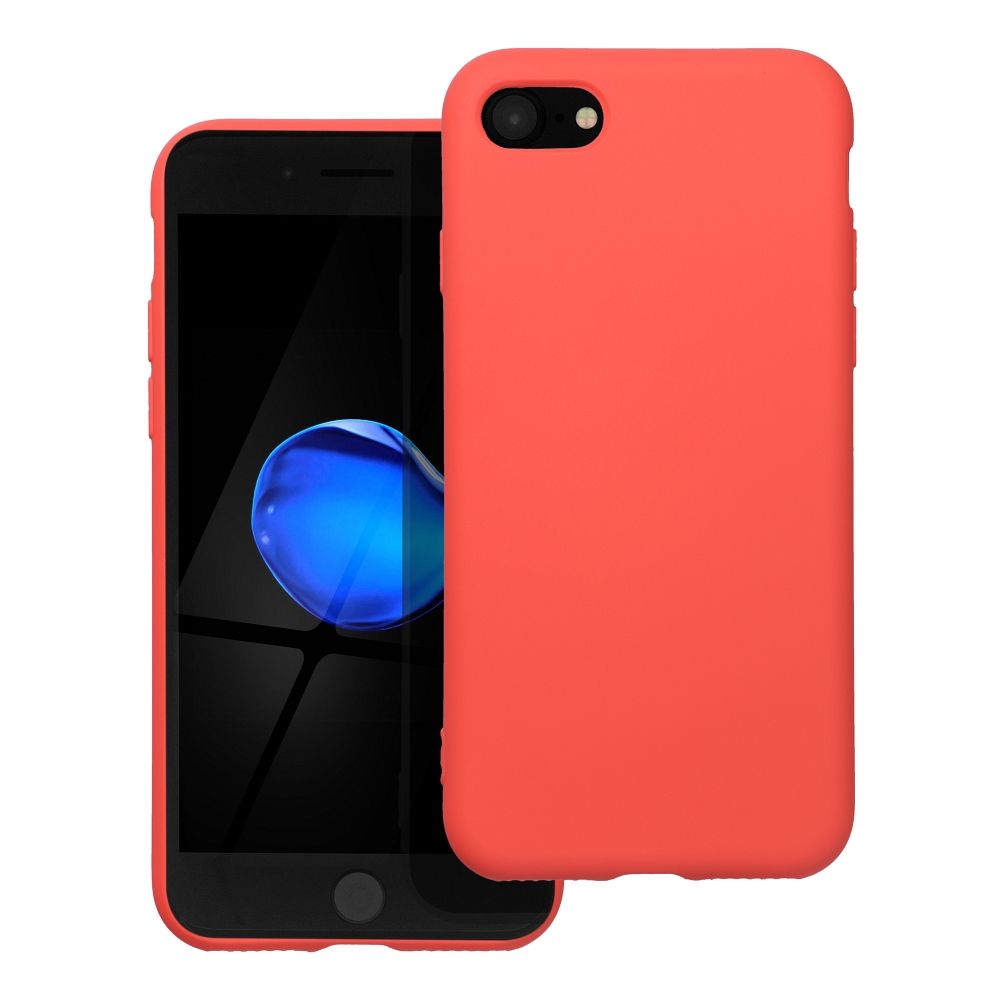 SILICONE-suojakuori puhelimelle IPHONE 7, persikka