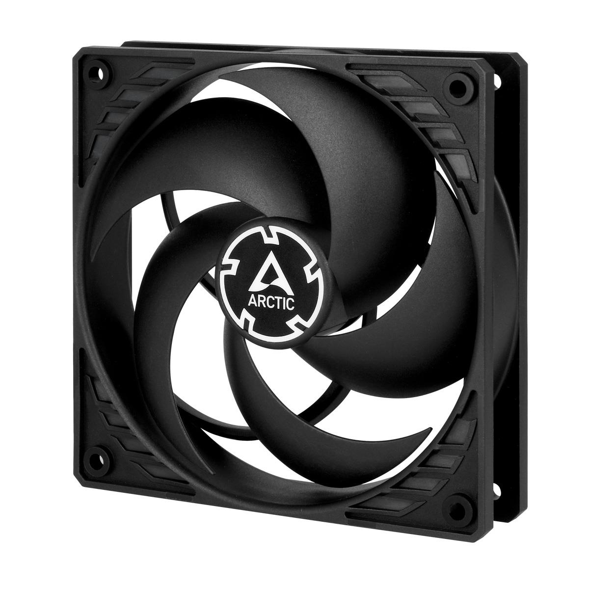 ARCTIC P12 paineoptimoitu tuuletin, 3-pin, 120mm, musta