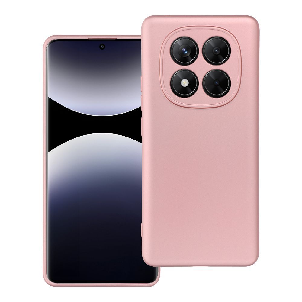 Metallinen Suojakuori Xiaomi Redmi Note 14 PRO 5G vaaleanpunainen
