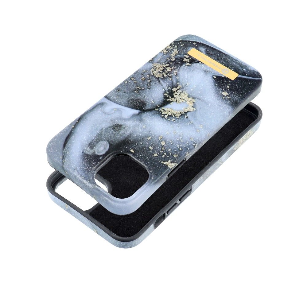 Suojakuori iPhone 14 PLUS:lle Forcell F-Protect Mirage yhteensopiva MagSafe marble mist