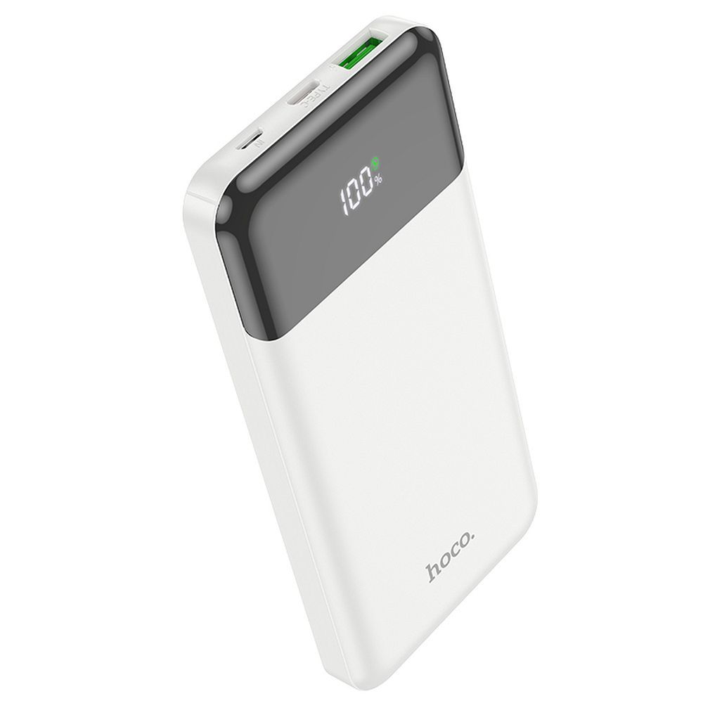 Varavirtalähde (f) Hoco 10000 mAh QC3.0 PD 3A 20W J102 valkoinen
