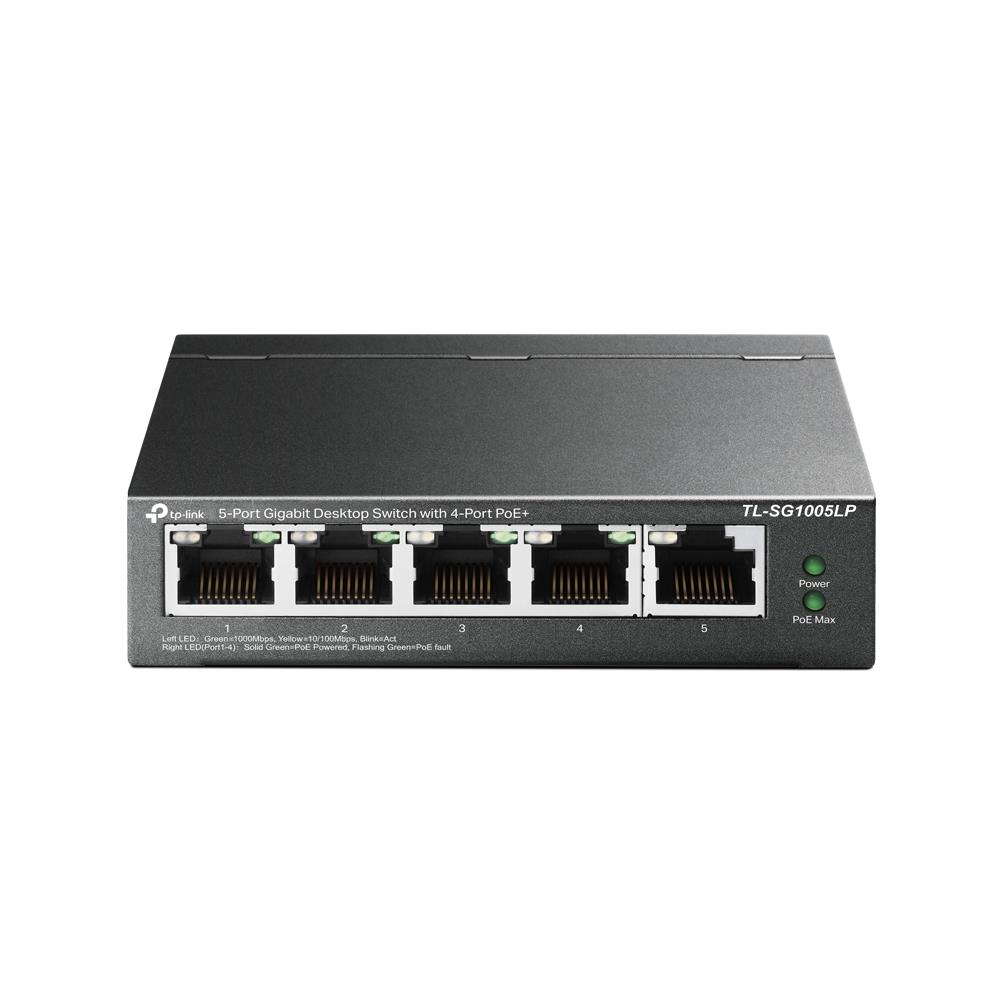 TP-Link TL-SG1005LP pöytäkytkin 5x10/100/1000Base-T 1 PoE-portti