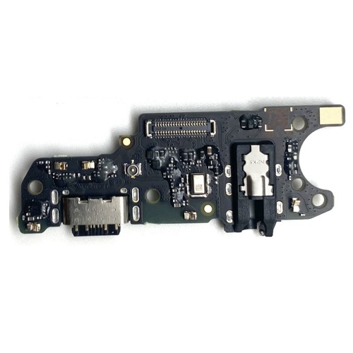 Latausliitin yhteensopiva Xiaomi Redmi 15C 5G / Redmi 15C 4G:n kanssa flex-kaapelilla / hopea OEM