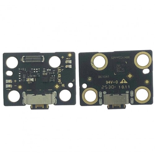 Charging Port Compatible With Xiaomi Redmi Pad (10.61'')  2022 with Flex / plata OEM