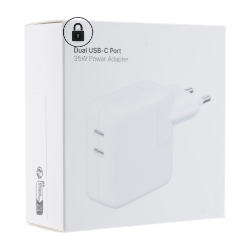 Charger Apple MW2K3ZM/A White (USB-C / 35W) / incl. packing /