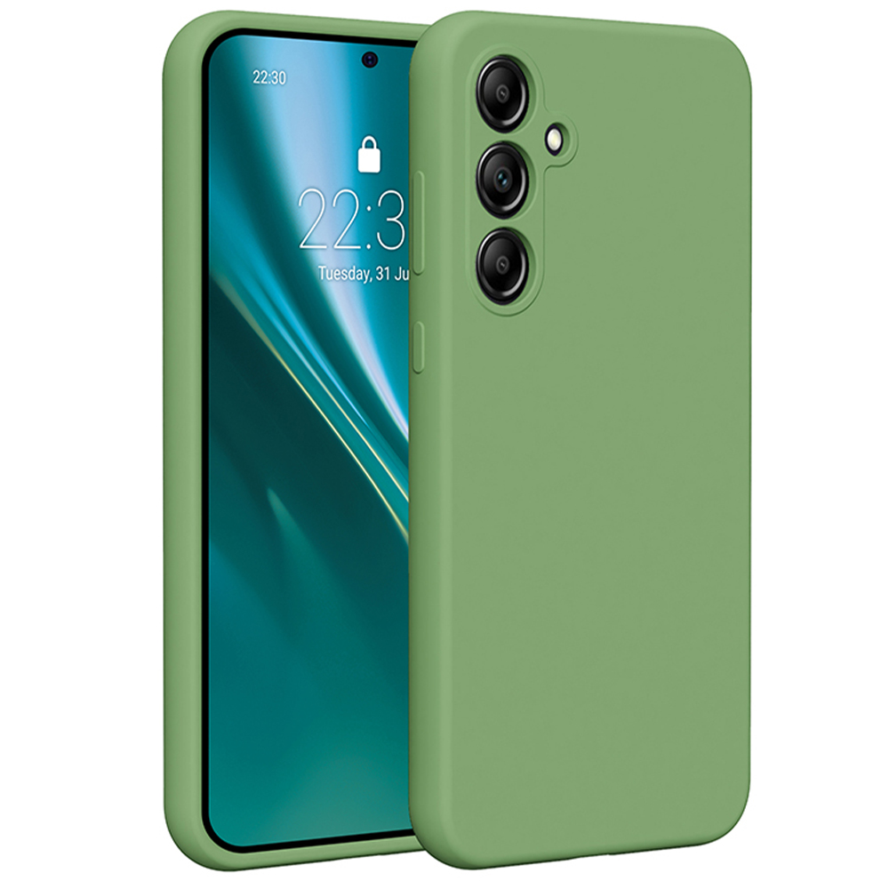 Etteri silikonikuori Samsung Galaxy A35 5G - vaaleanvihreä