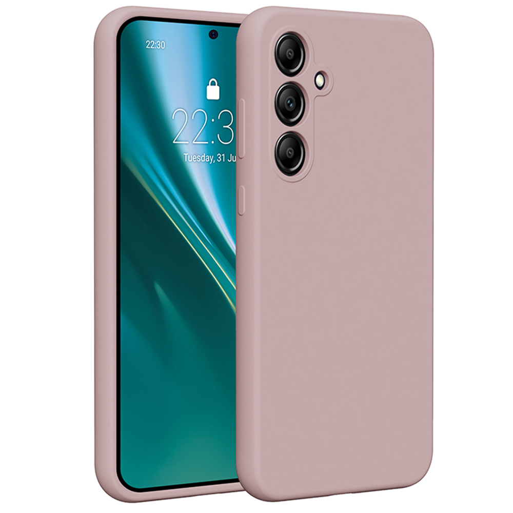 Etteri silikonikuori Samsung Galaxy A35 5G vaaleanpunainen