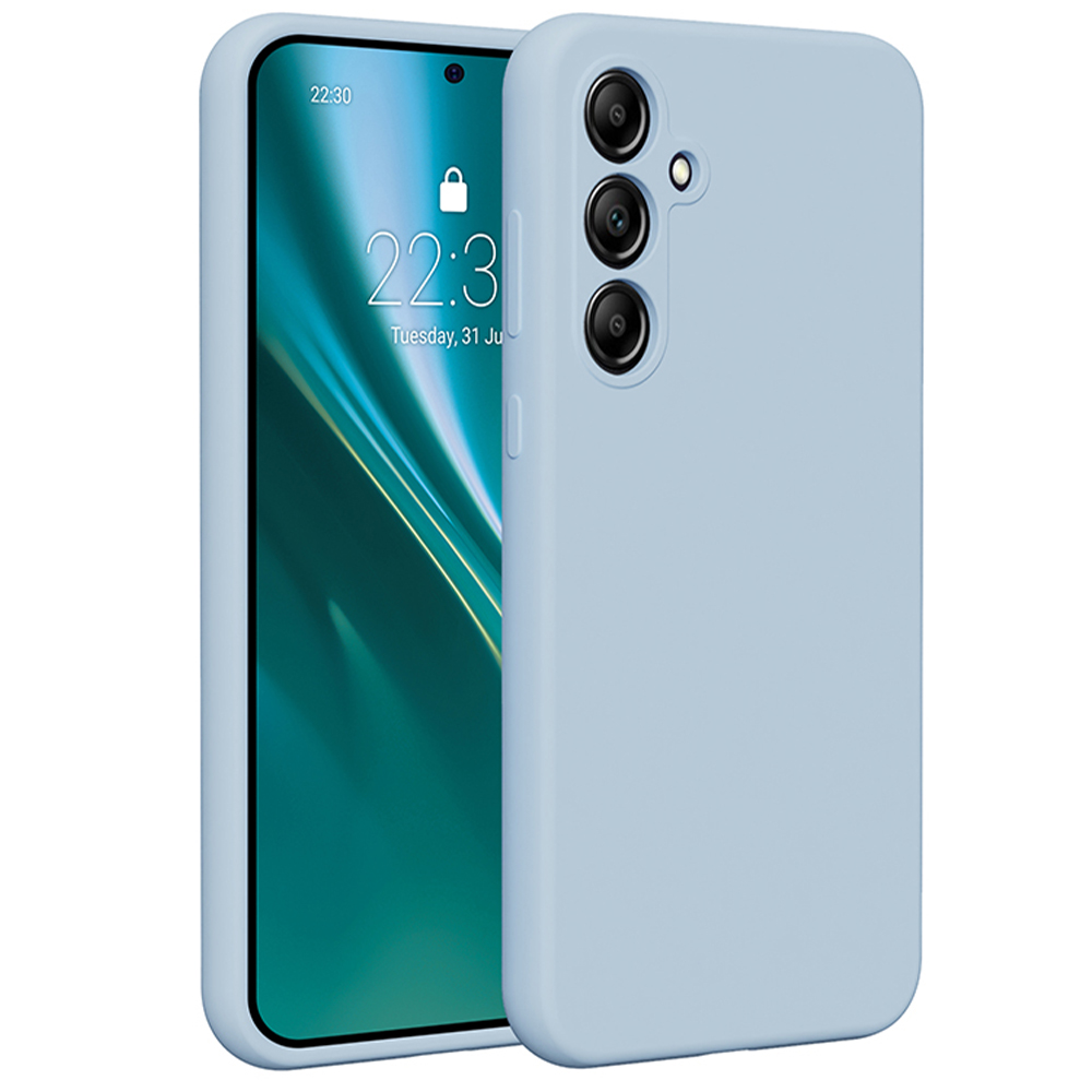 Etteri silikonikuori Samsung Galaxy A35 5G vaaleansininen