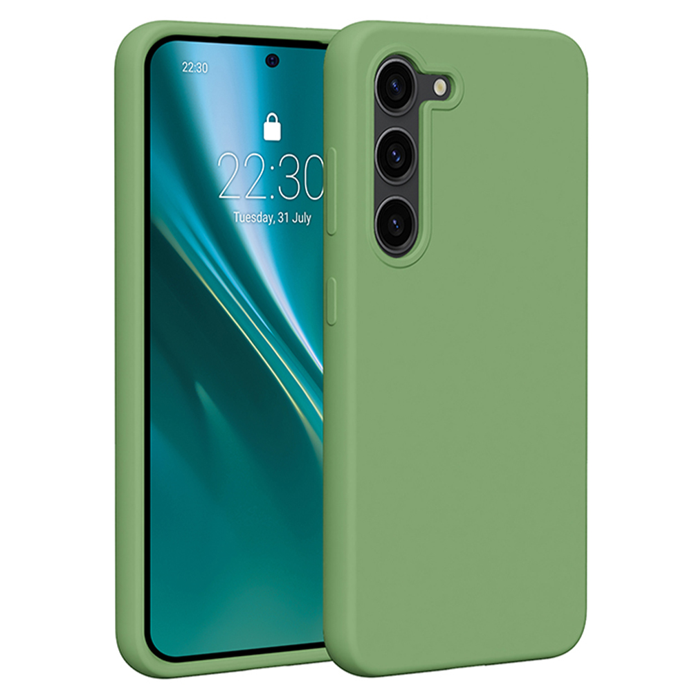 Etteri silikonikuori Samsung Galaxy S23 - vaaleanvihreä