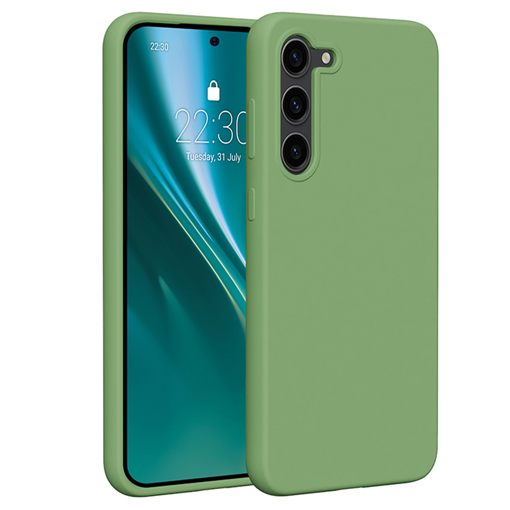 Etteri silikonikuori Samsung Galaxy S23 Plus - vaaleanvihreä
