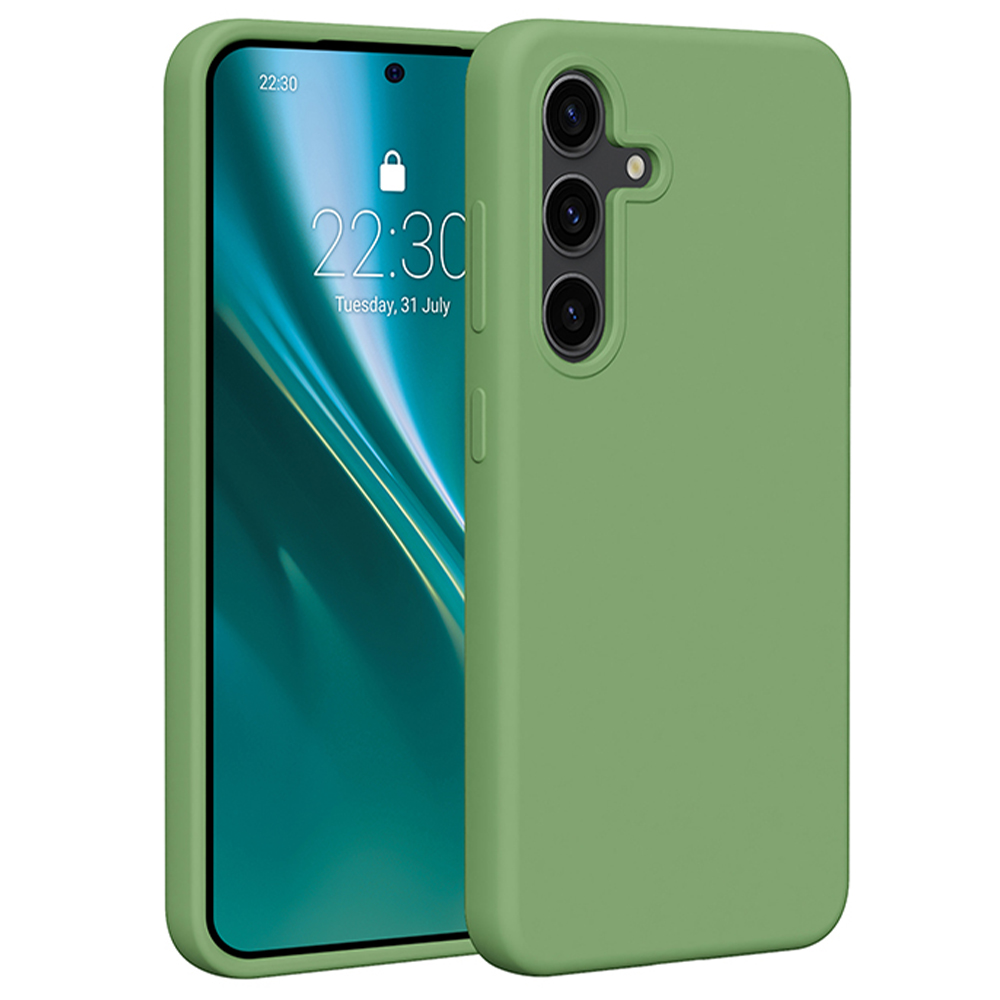 Etteri silikonikuori Samsung Galaxy S24 - vaaleanvihreä