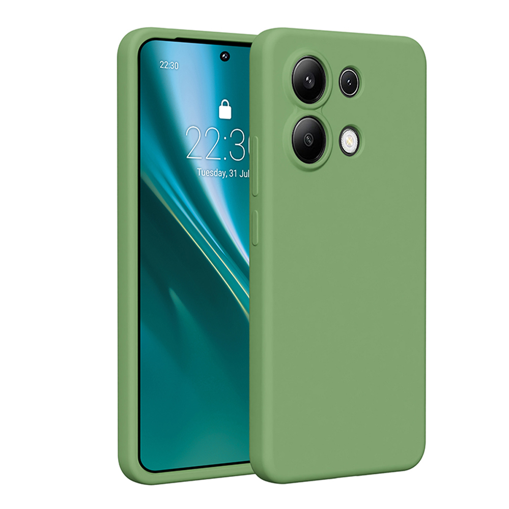 Etteri silikonikuori Xiaomi Redmi Note 13 4G - vaaleanvihreä