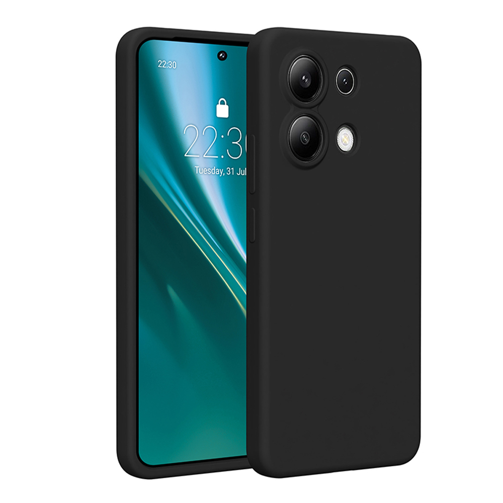 Etteri silikonikuori - Xiaomi Redmi Note 13 4G musta
