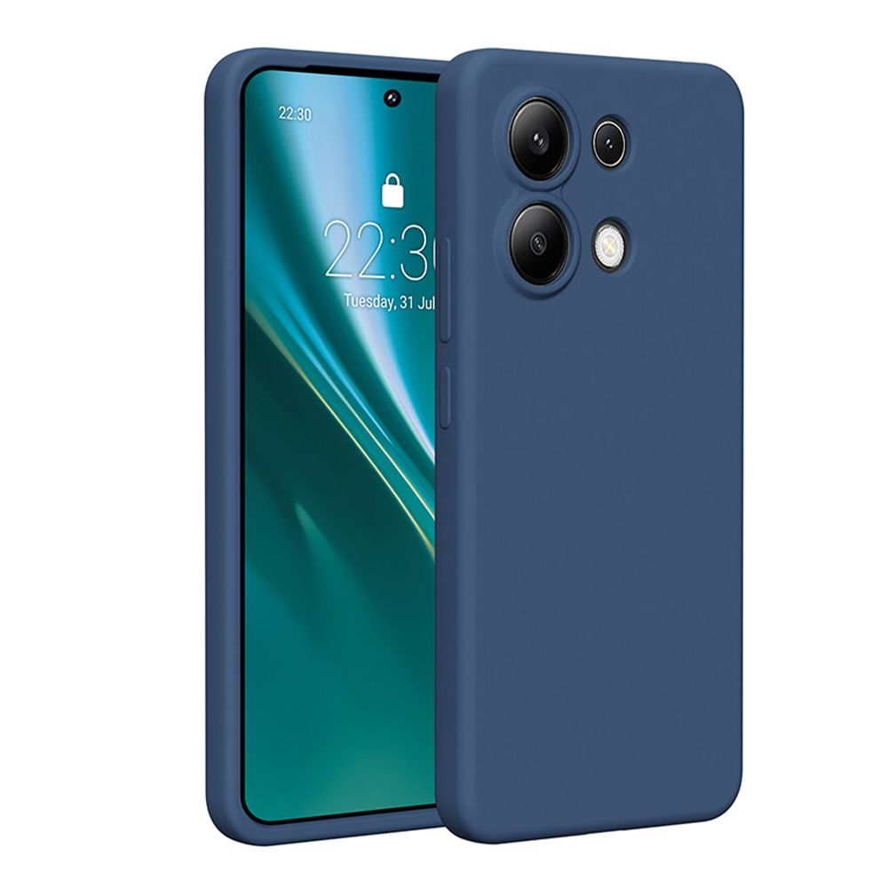 Etteri silikonisuojakuori - Xiaomi Redmi Note 13 4G, tummansininen
