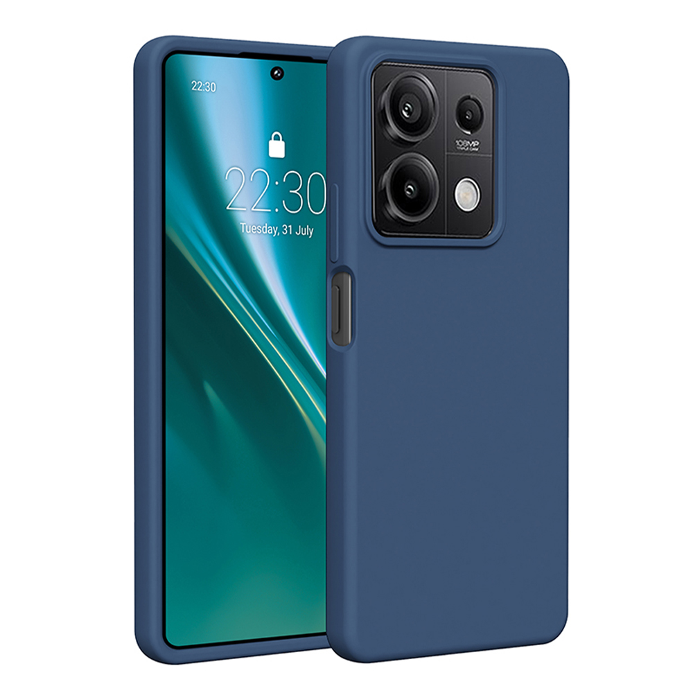 Etteri silikonisuojakuori Xiaomi Redmi Note 13 5G, tummansininen