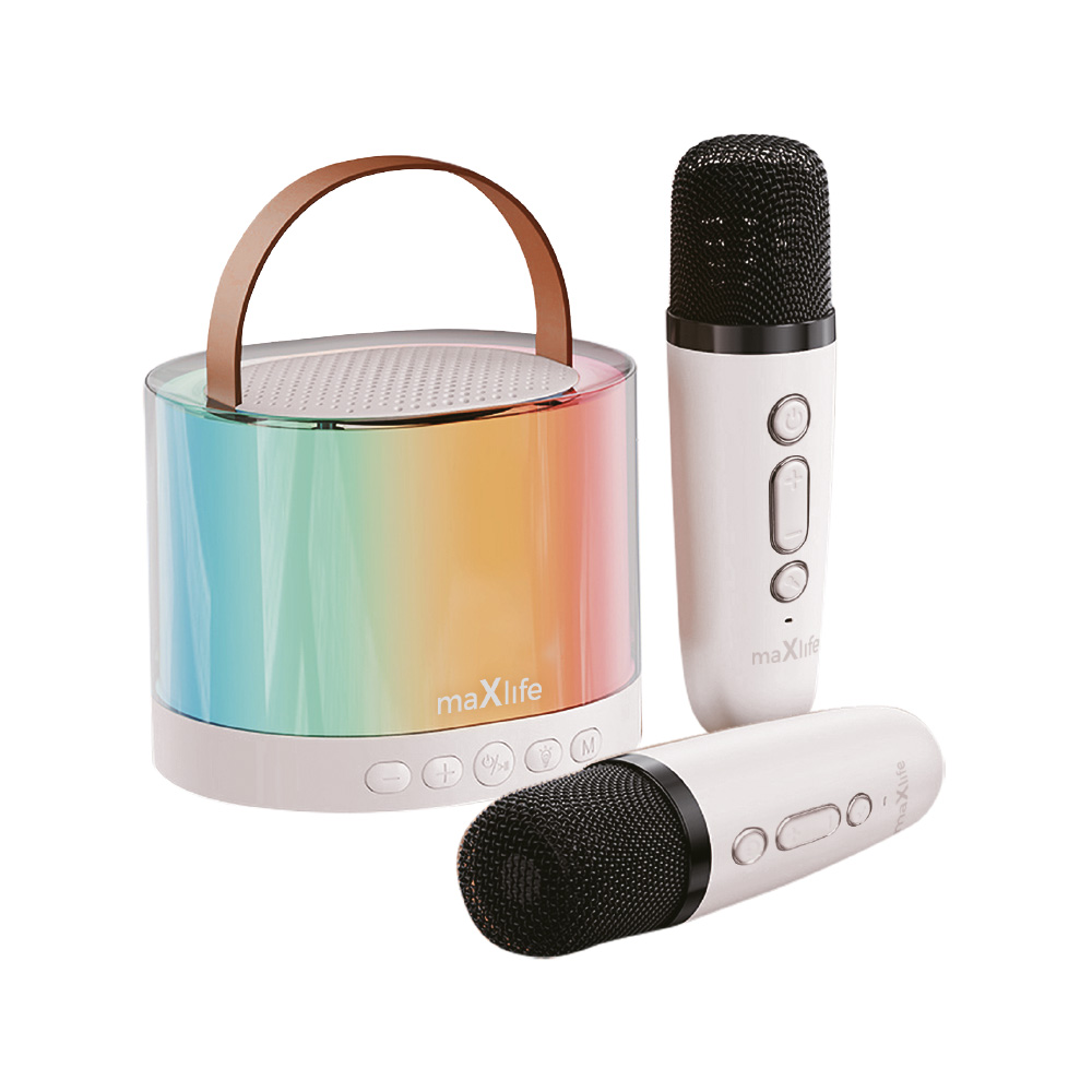 Maxlife Bluetooth Karaoke-kaiutin MXKS-200 Valkoinen