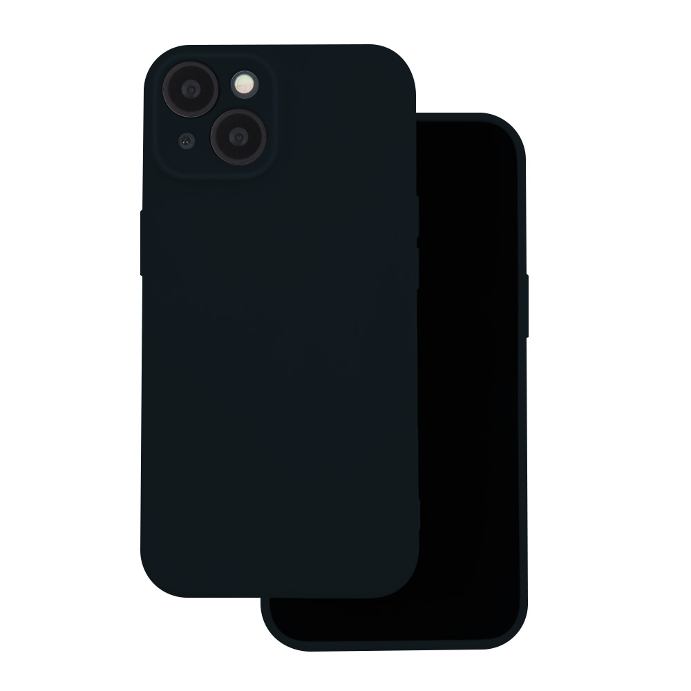 Silikoninen suojakuori iPhone 13 Mini 5,4 musta