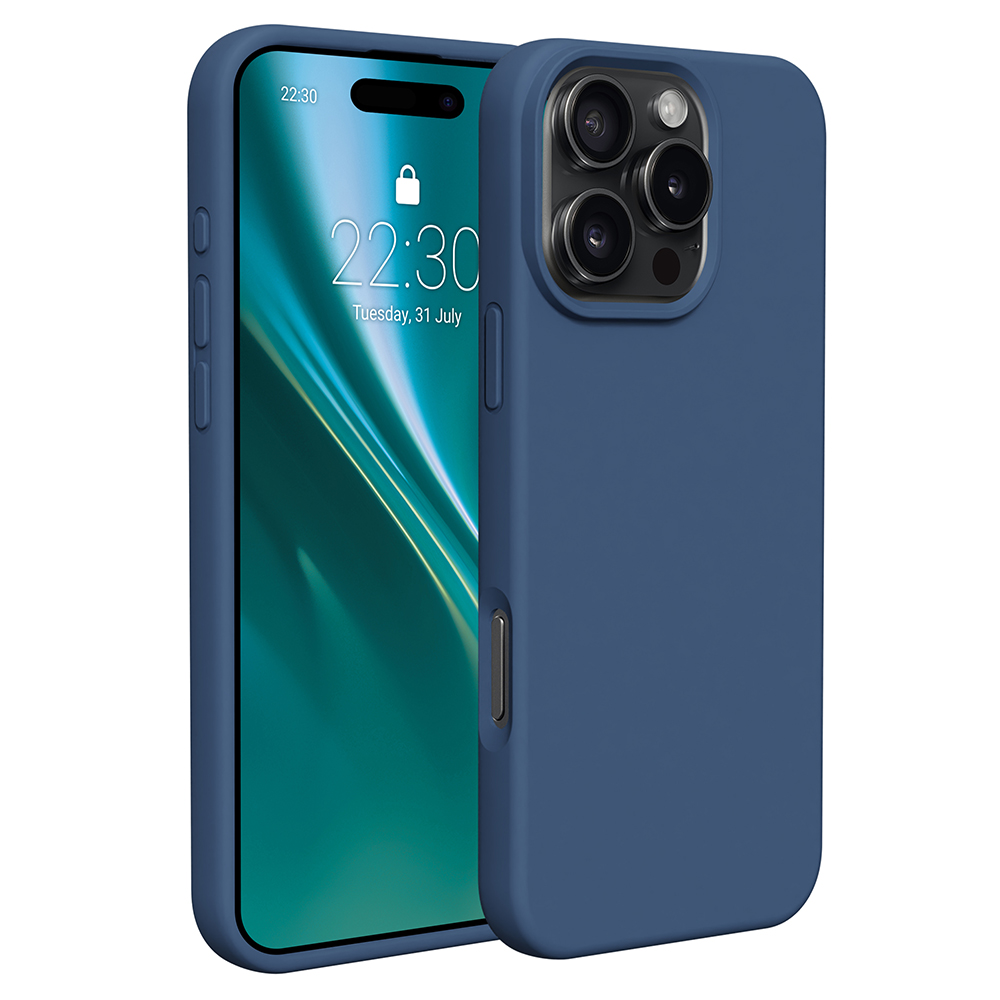 Etteri Silikoninen Suojakuori iPhone 16 Pro Max 6,9:lle tummansininen