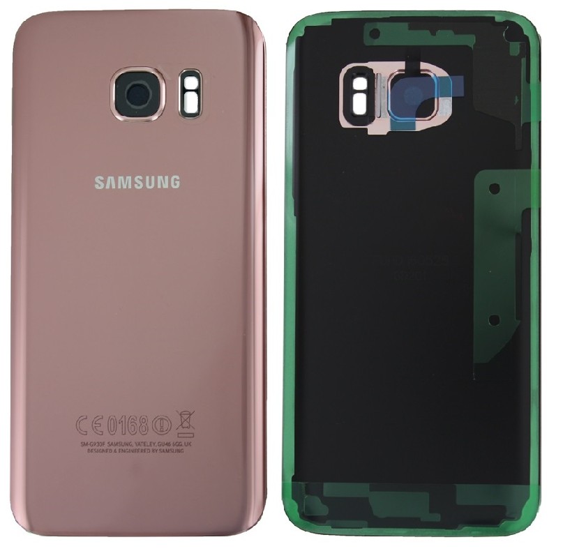 Takakuori Samsung G930F S7:lle Pink Gold alkuperäinen (käytetty Grade A)