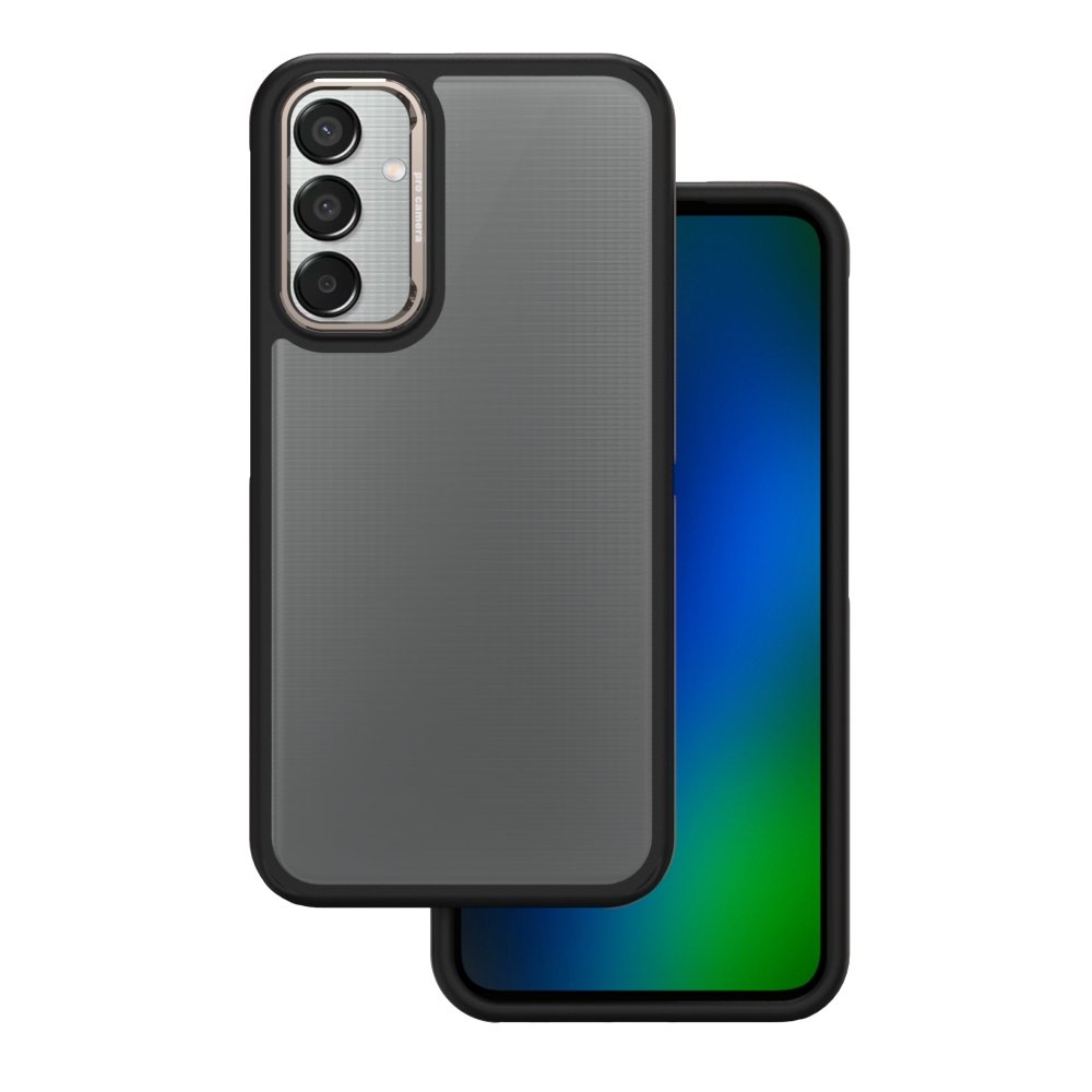 Crystal Black -kuori Samsung Galaxy M15 5G harmaa