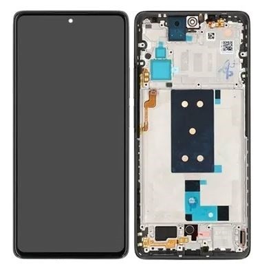 LCD-näyttö Xiaomi 11T 5G/11T Pro 5G kosketusnäytöllä kehyksellä meteoriittiharmaa ORG