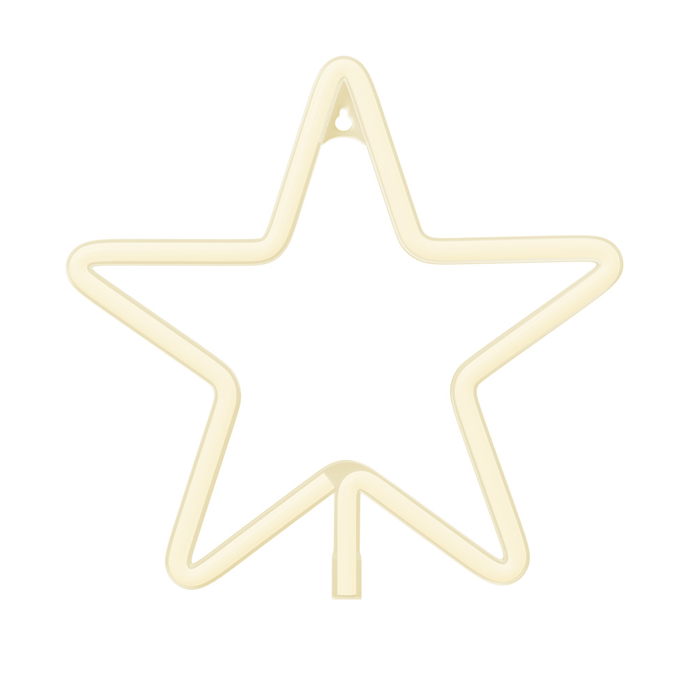 Neon LED CHRISTMAS PENTASTAR warm white FLNE22 Forever Light