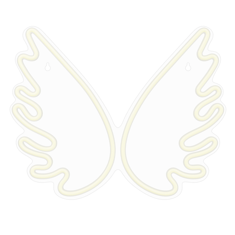 Neon PLEXI LED WINGS valkoinen FPNE09X Forever Light