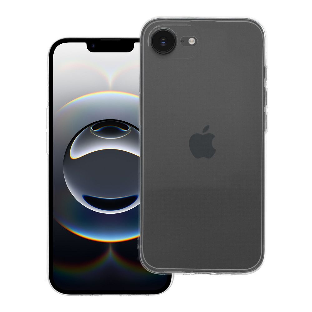 Kirkas 2 mm puhelinkotelo IPHONE 16e (SE 4 2025) (kamerasuojalla)