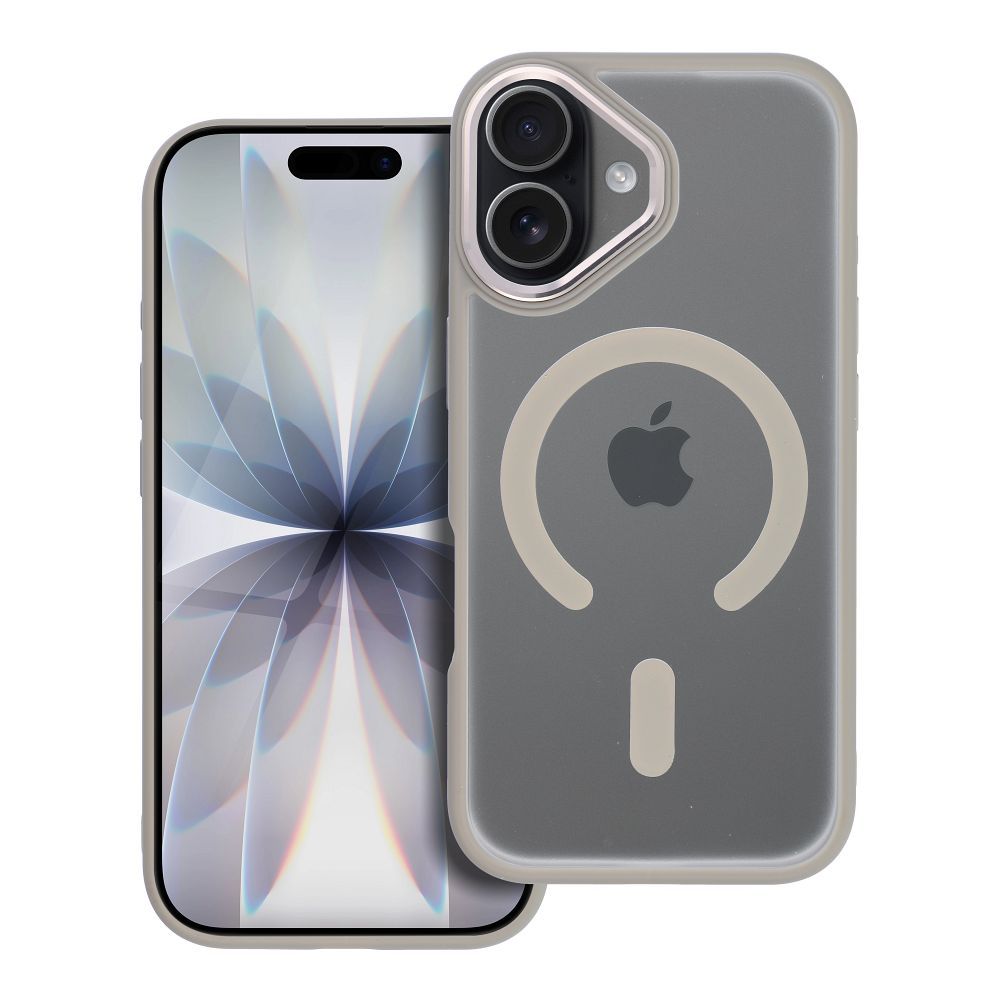 Suojakuori iPhone 17:lle Full Matte Mag Cover yhteensopiva MagSafe titaani