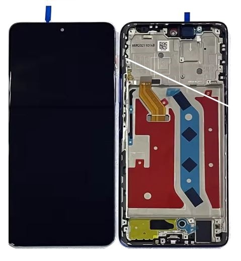 LCD-näyttö Huawei Honor Magic4 Lite 5G / Honor X9 5G / X30 5G kosketusnäytöllä ja kehyksellä musta ORG