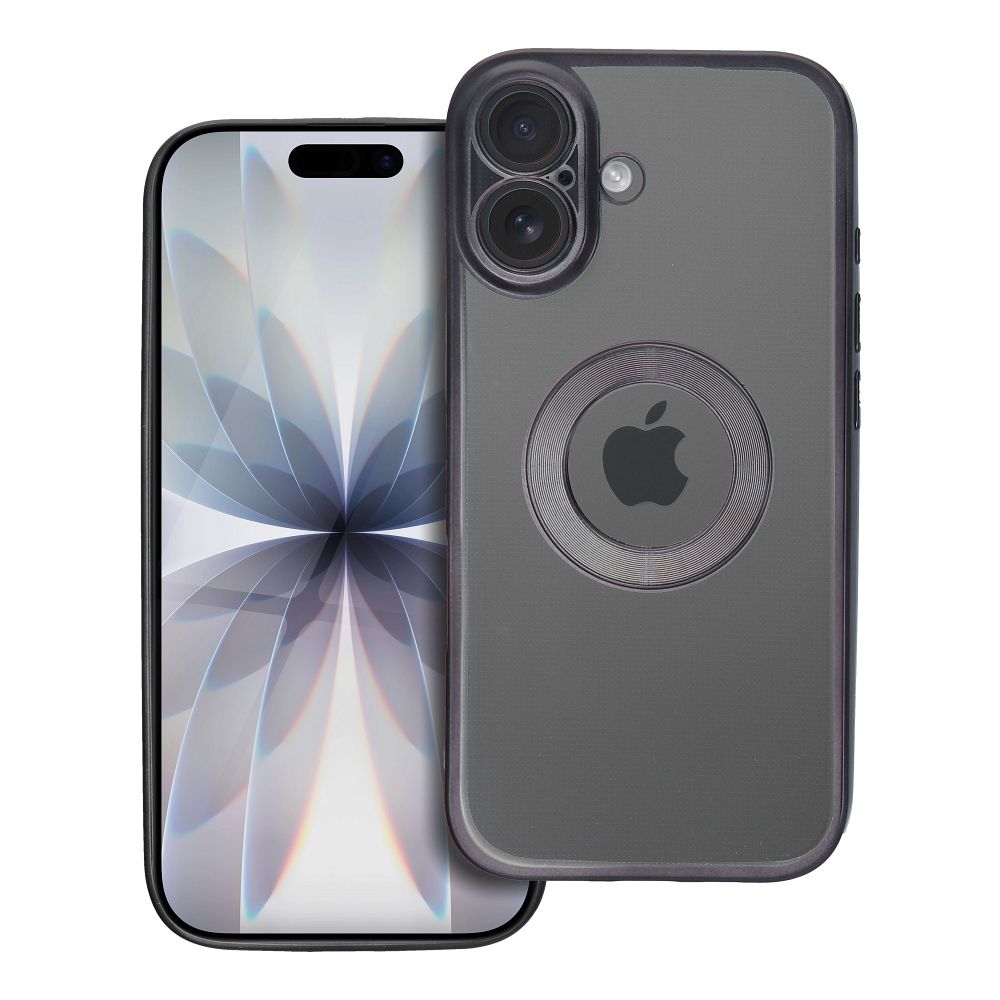 Glam Suojakuori iPhone 17:lle musta