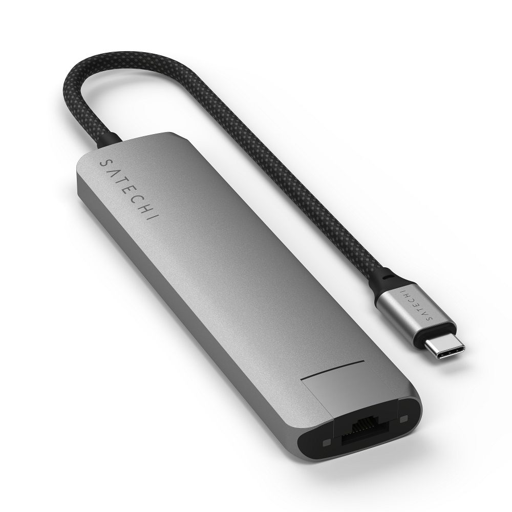 Adapter HUB 7in1 USB C Satechi Slim ST-P7SM space gray