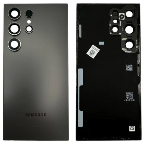 Takakuori Samsung S928 S24 Ultralle Titanium Grey alkuperäinen (käytetty Grade A)