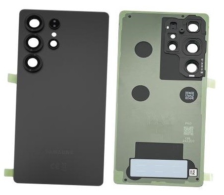 Takakuori Samsung S938 S25 Ultralle Titanium Black alkuperäinen (service pack)