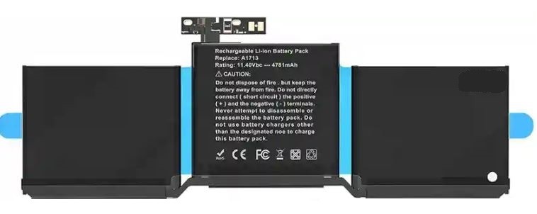 Akku ORG A1708/A1713:lle (MacBook Pro 3 Late 2016 - Mid 2017)