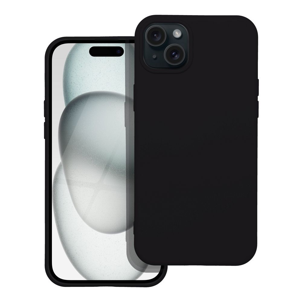 Silikonikuori IPHONE 15 - musta