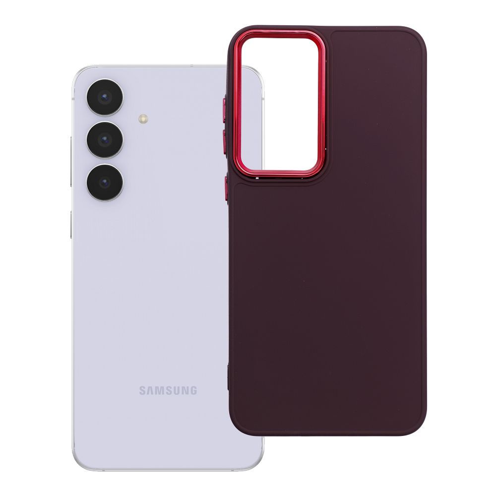 Suojakuori Samsung S25 FE:lle Frame violetti