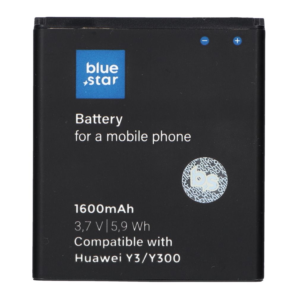 Akku Huawei Y3 / Y300 / Y500 / W1:lle 1600 mAh Blue Star