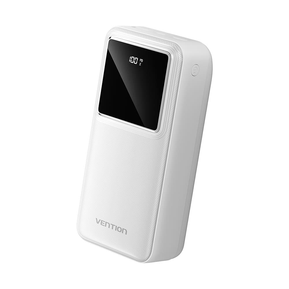 Vention FHMW0 30000mAh USB-varavirtalähde 22,5W valkoinen