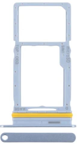SIM-kortin pidike Samsung A175 A17 4G Light Blue alkuperäinen (service pack)