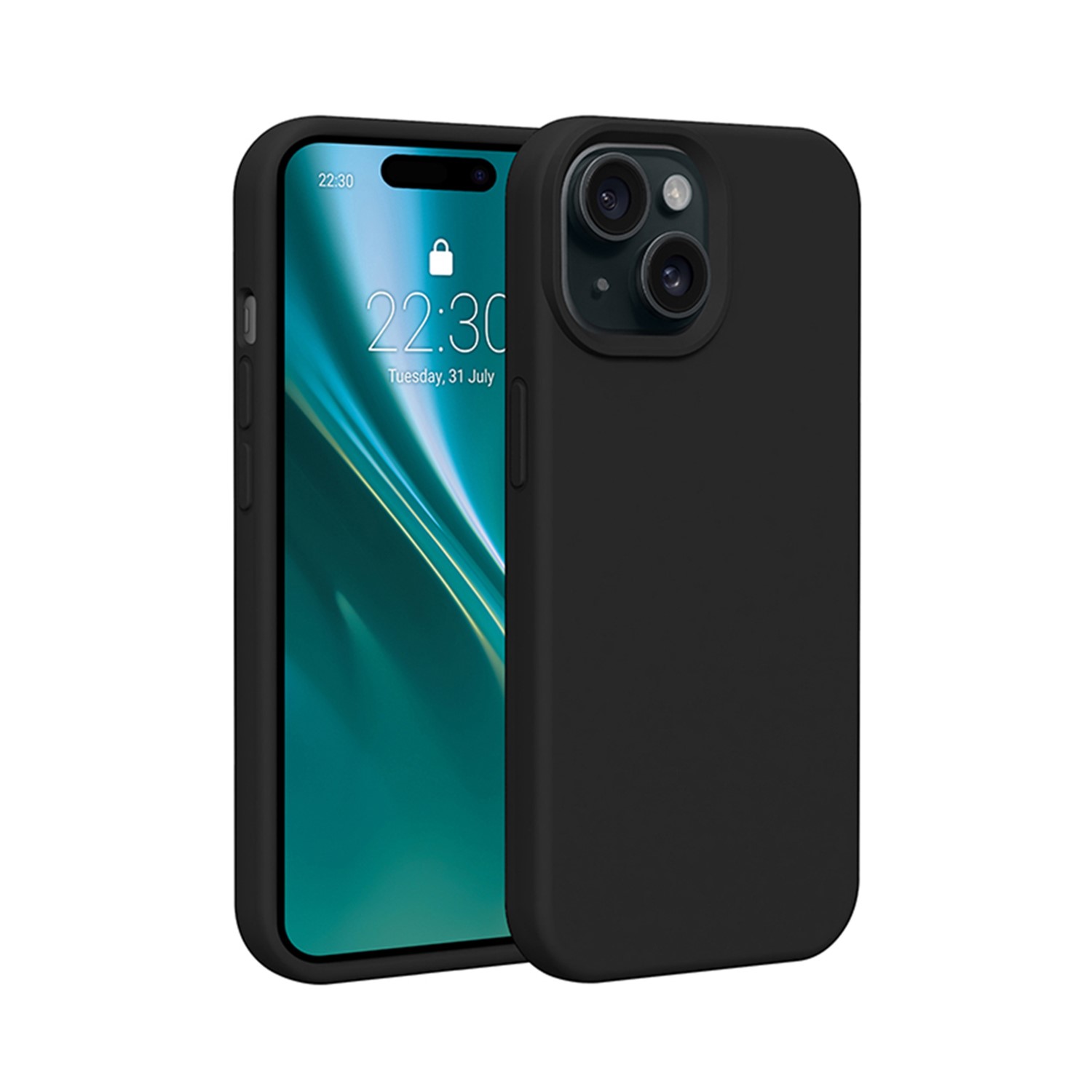 Etteri Silicone puhelinkuori iPhone 11 musta