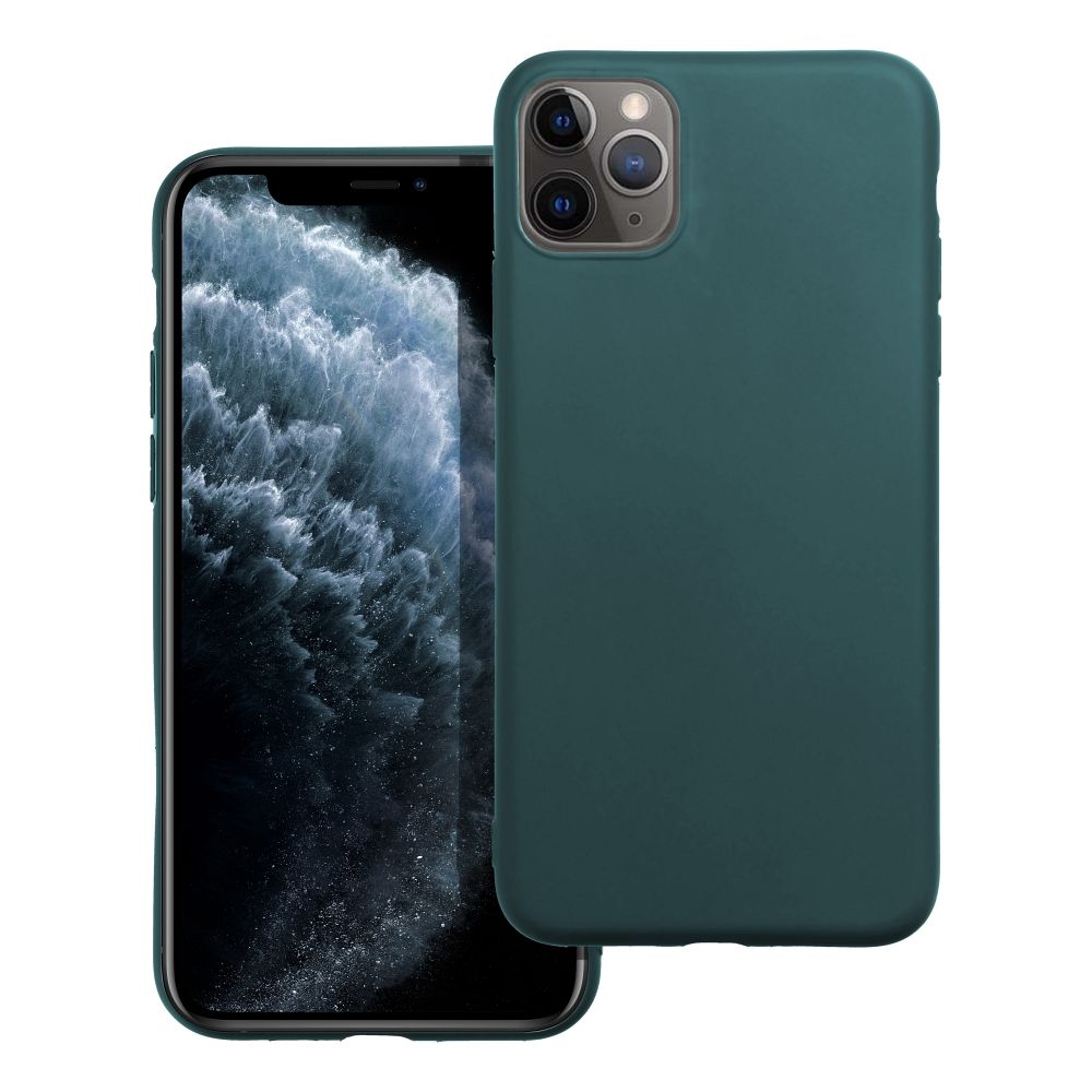 Suojakuori iPhone 11 PRO MAX:lle Matt tummanvihreä