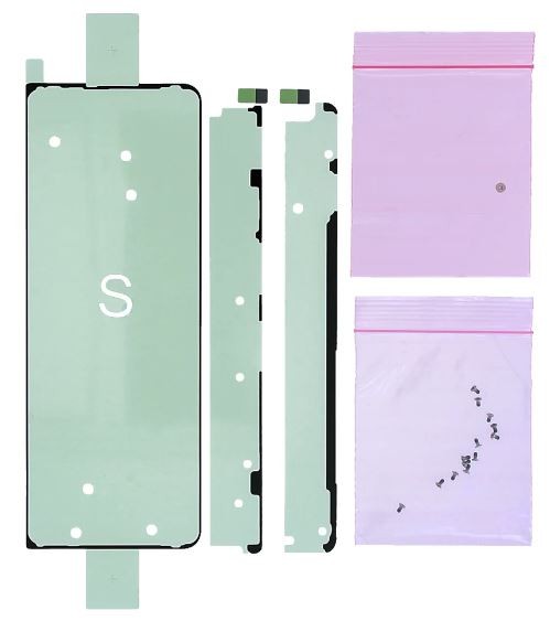 Tarrasetti ulkoiselle LCD-näytölle Samsung F926 Z Fold3 5G alkuperäinen (huoltopakkaus)