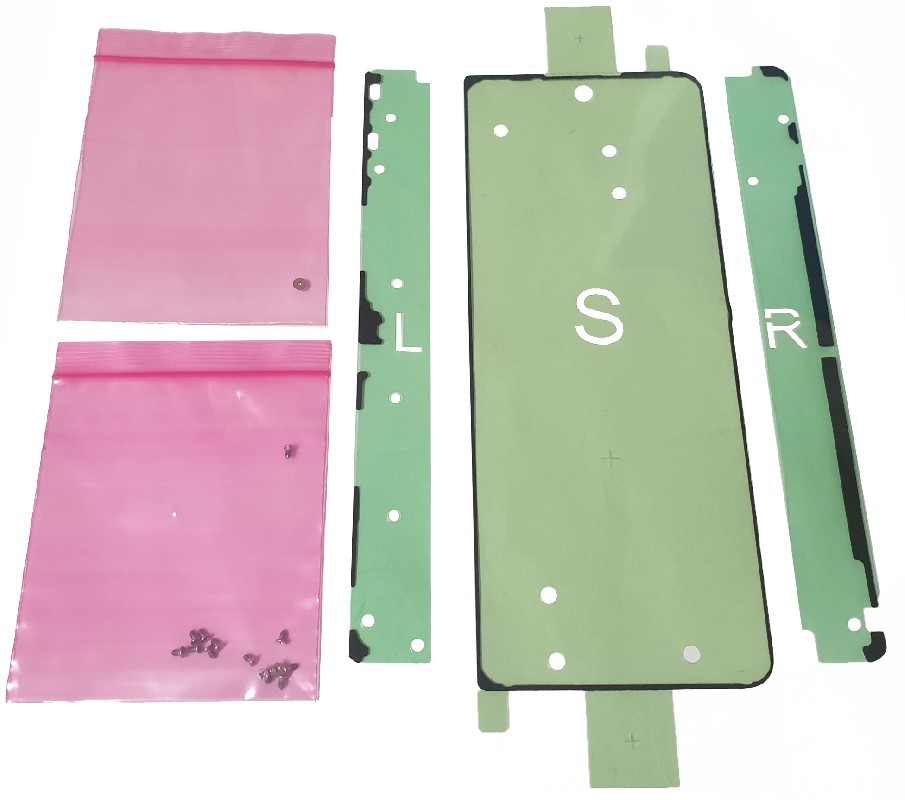 Tarrasetti ulkoiselle LCD-näytölle Samsung F936 Z Fold4 5G alkuperäinen (huoltopakkaus)