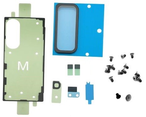 Tarrasetti takakannelle Samsung F956 Z Fold6 5G alkuperäinen (huoltopakkaus)